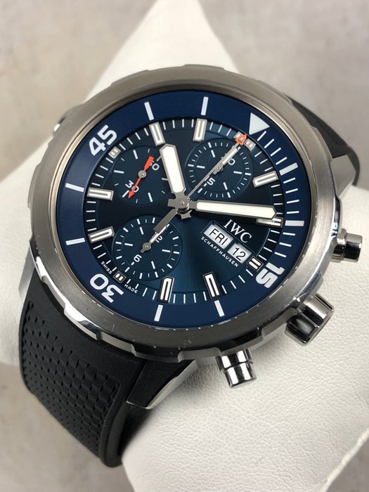 IWC - Aquatimer Chronograph Cousteau - IW376805 - Mænd - 2010-2020