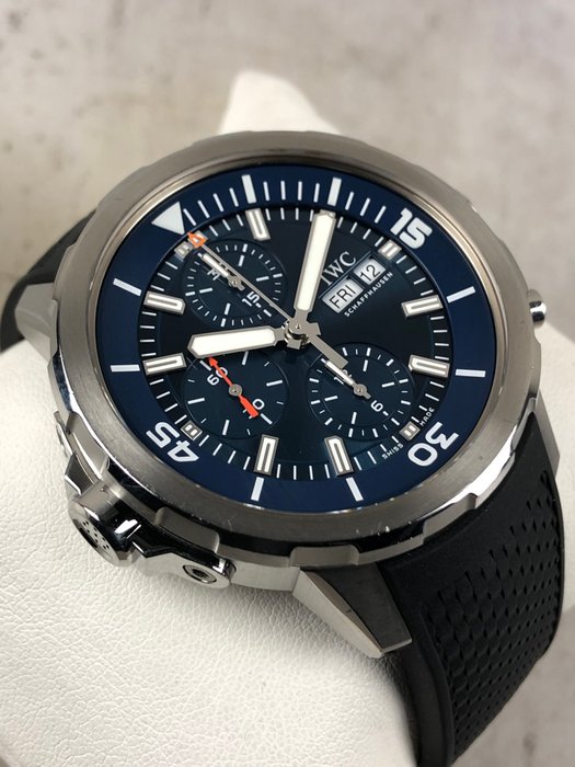 IWC - Aquatimer Chronograph Cousteau - IW376805 - Mænd - 2010-2020