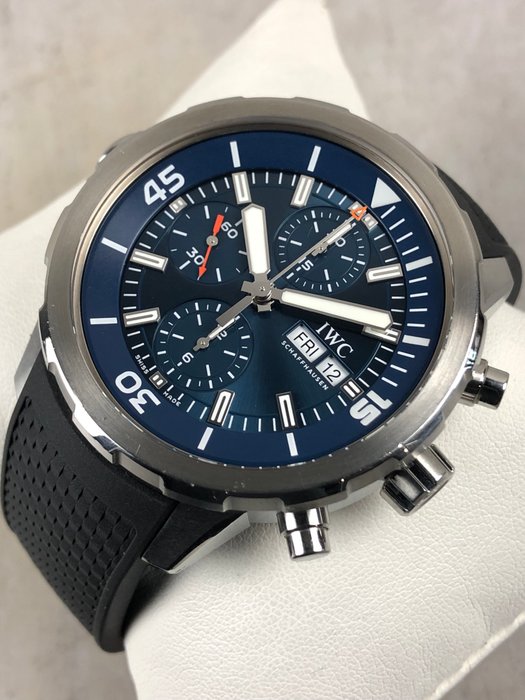 IWC - Aquatimer Chronograph Cousteau - IW376805 - Mænd - 2010-2020