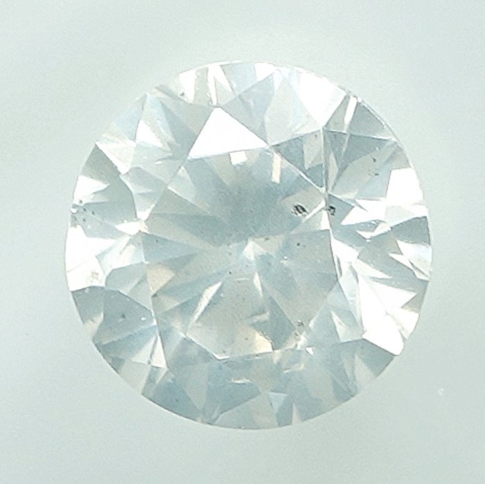 1 pcs Diamant  (Natur)  - 0.60 ct - I - I1 - Gem Report Antwerp (GRA)