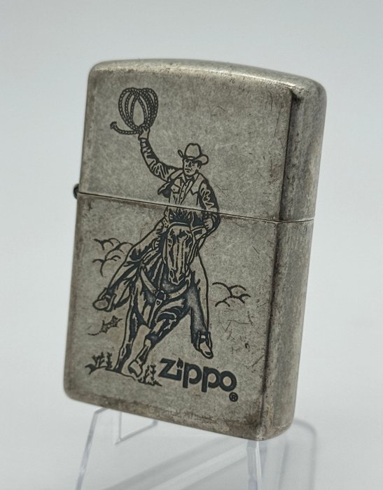 Zippo - Cowboy horse rider - 1993 - Lighter - Metal