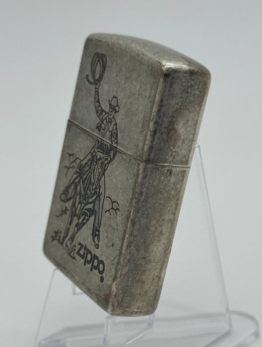 Zippo - Cowboy horse rider - 1993 - Lighter - Metal