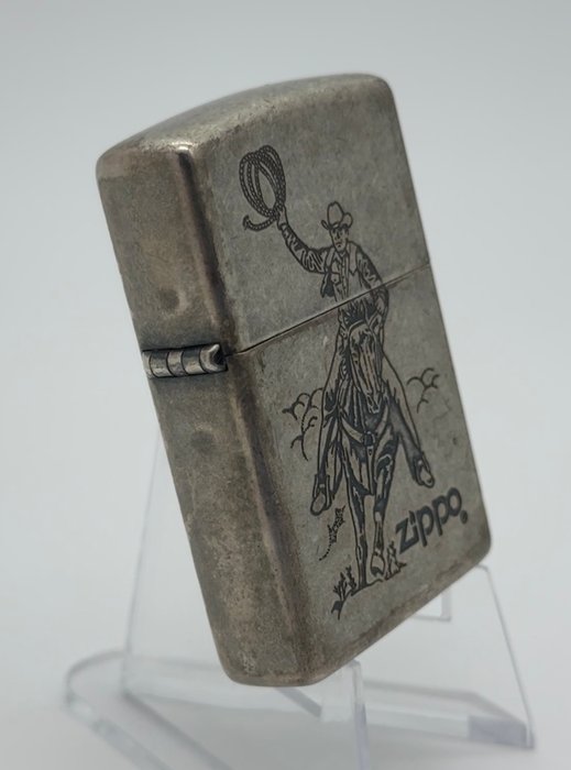 Zippo - Cowboy horse rider - 1993 - Lighter - Metal