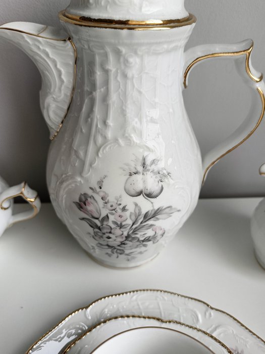 Rosenthal - Kaffesæt til 6 (21) - Sanssouci - Porcelæn