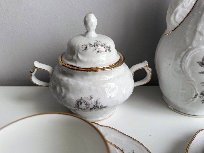 Rosenthal - Kaffesæt til 6 (21) - Sanssouci - Porcelæn