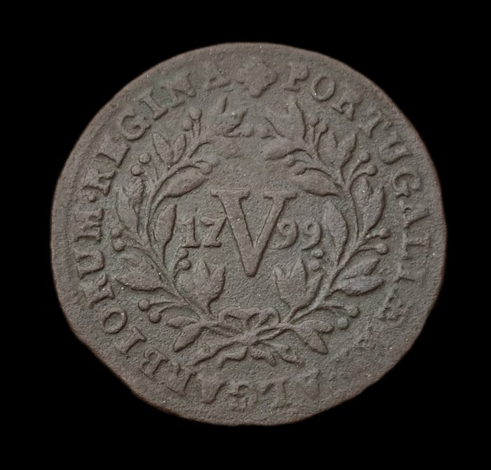 Portugal D Maria I (1786-1799) V Reis 1799  (Ingen mindstepris)