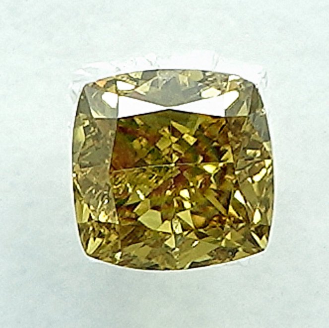 Ingen mindstepris - 1 pcs Diamant  (Naturfarvet)  - 0.20 ct - Fancy Gul - SI1 - International Gemological Institute (IGI)