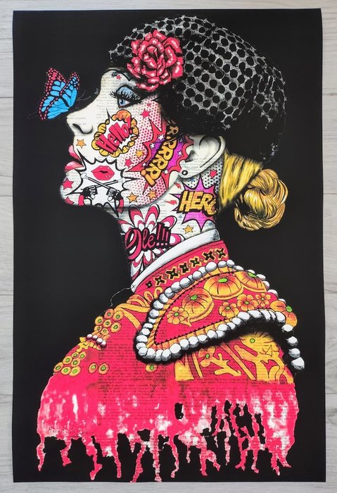 Margot Laffon - Bullfighter Carmen Butterfly  - Series Black