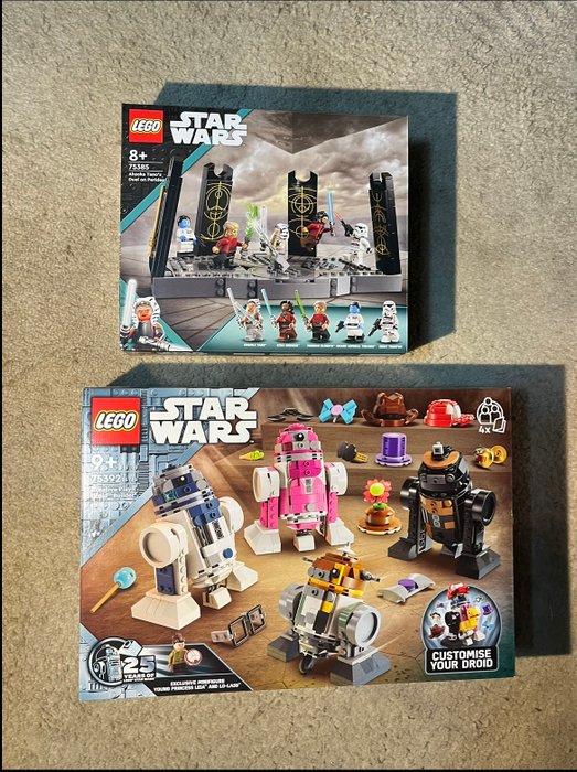 Lego - Star Wars - 75392 -75385 - Ahsoka Tano’s Duel on Peridea -  Creative Play Droid Builder