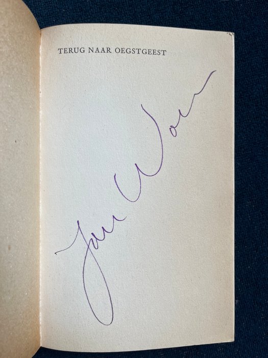 Jan Wolkers - Terug naar Oegstgeest [2 edities beiden gesigneerd] - 1965-1994