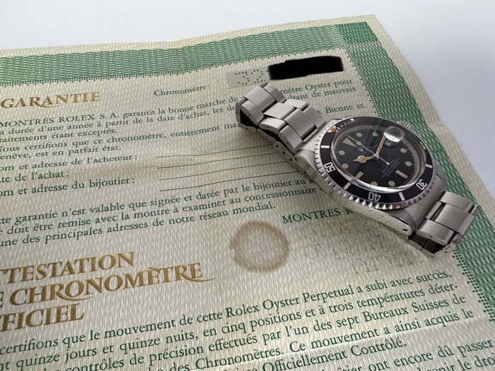 Rolex - Submariner Date 'RED MKIV' - 1680 - Mænd - 1973