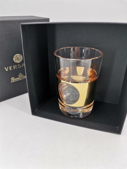 Rosenthal - Versace - Krukke - "Medusa Madness Oro - Tumbler" - Glas