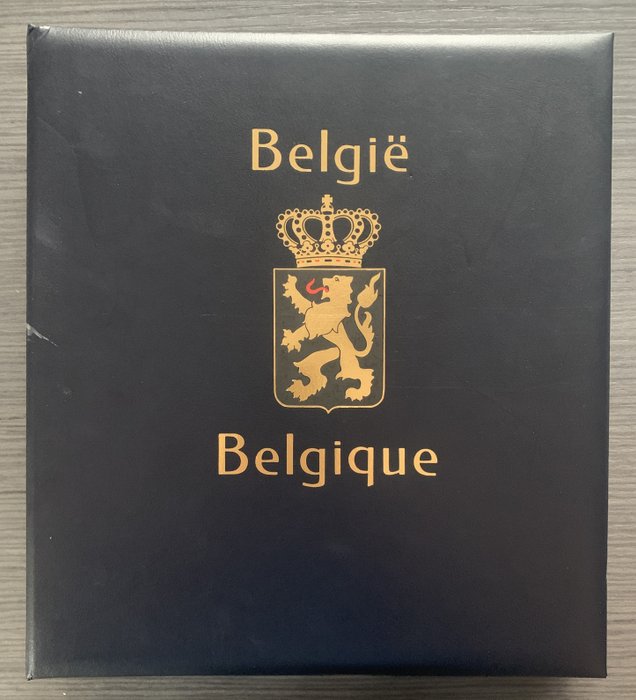 Belgien 1995/2001 - Næsten komplet samling i DAVO V LX album med kassette