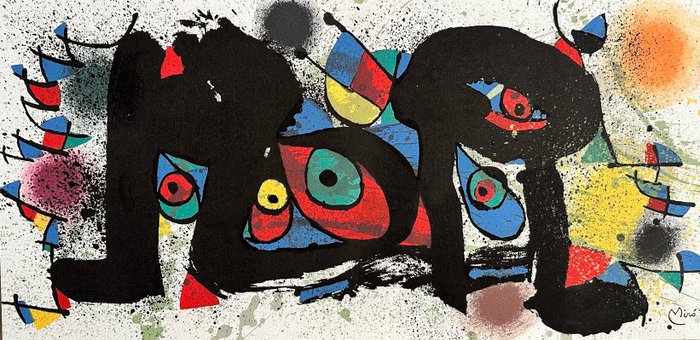 Joan Miro (1893-1983) - Les poussins (1974)