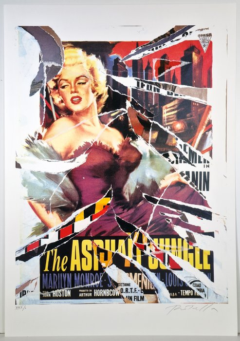 Mimmo Rotella (1918-2006) - The Asphalt Jungle