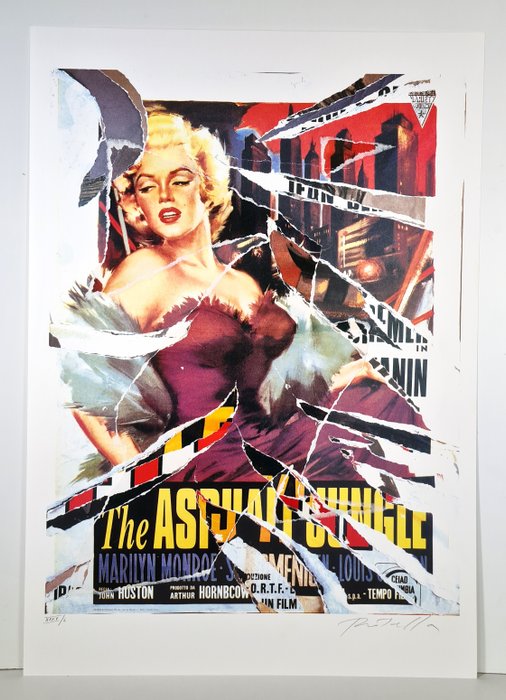 Mimmo Rotella (1918-2006) - The Asphalt Jungle