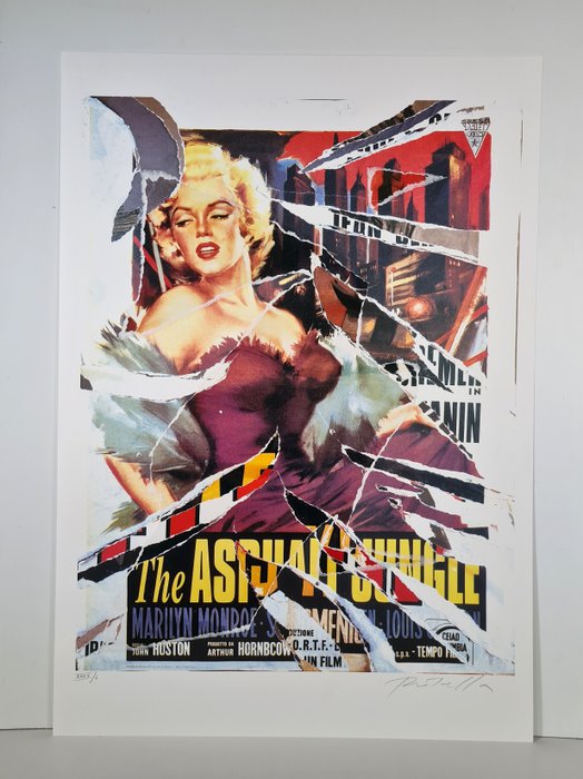 Mimmo Rotella (1918-2006) - The Asphalt Jungle