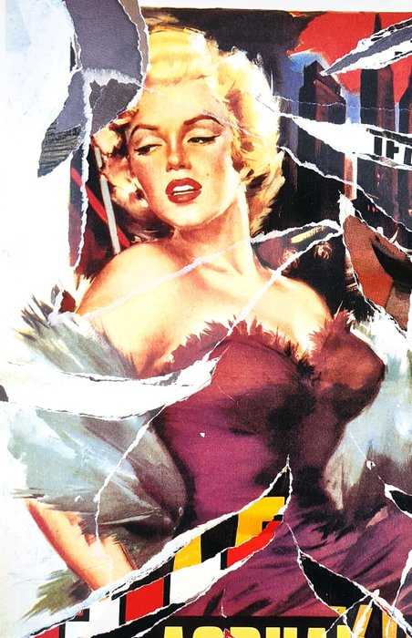 Mimmo Rotella (1918-2006) - The Asphalt Jungle