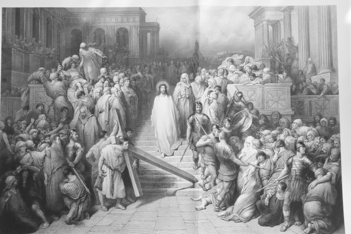 Herbert K. Bourne, after Gustave Doré (XIX) - Christ leaving the Praetorium