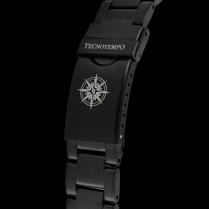 Tecnotempo - Diver 200M - Limited Edition Wind Rose - - TT.200.RDVNN2 (All Black) - Mænd - 2011-nu