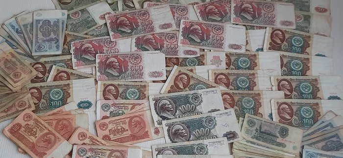 Rusland. - 1000 Banknotes - Various Dates  (Ingen mindstepris)