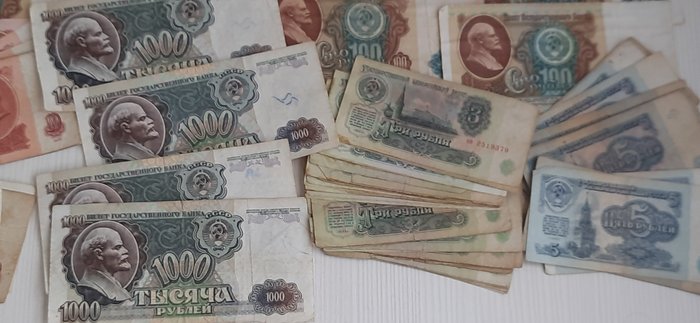 Rusland. - 1000 Banknotes - Various Dates  (Ingen mindstepris)