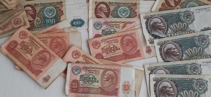 Rusland. - 1000 Banknotes - Various Dates  (Ingen mindstepris)