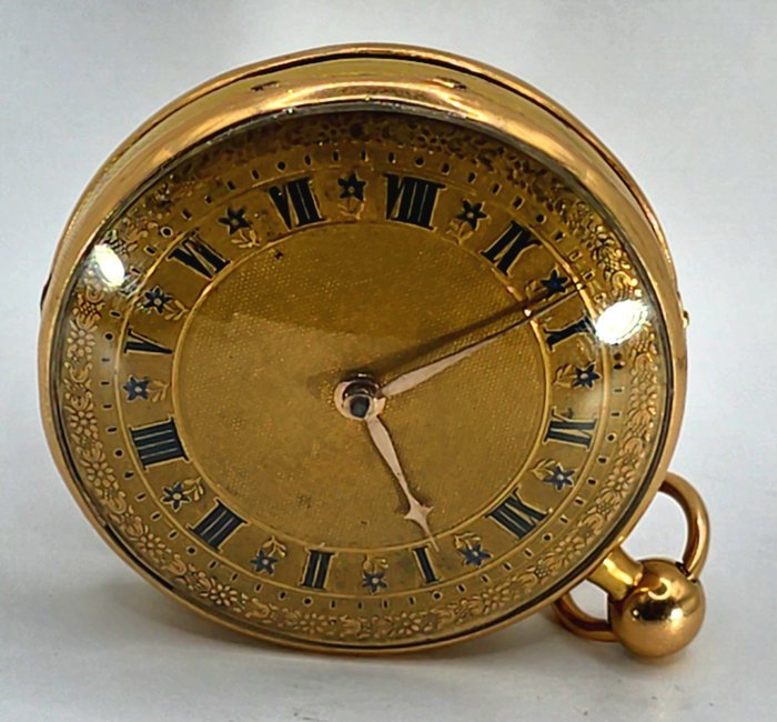 Vacheron  Constantin- 18K Gold Lepine  - Quarter Repeater - Goldziffernblatt - Manufakturwerk - Schweiz omkring 1770