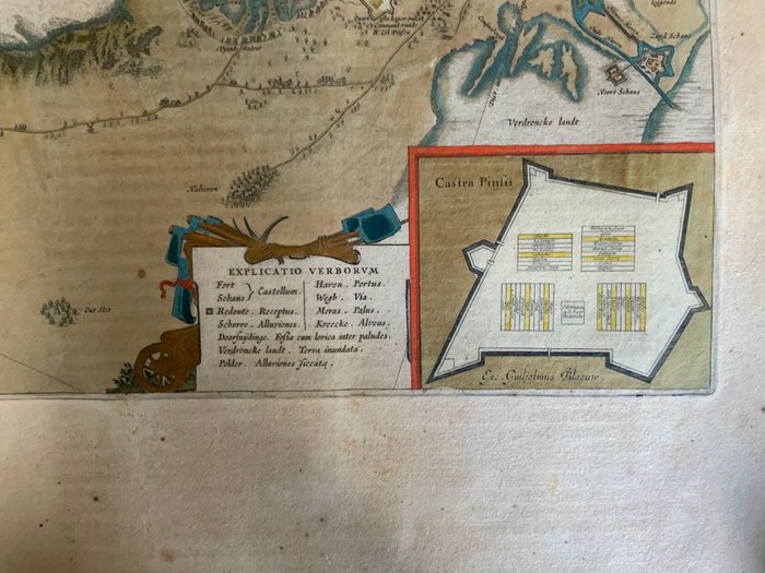 Holland - Steenbergen Bergen op zoom; Jbleau - Atlas major sive cosmographia bavaria - 1621-1650