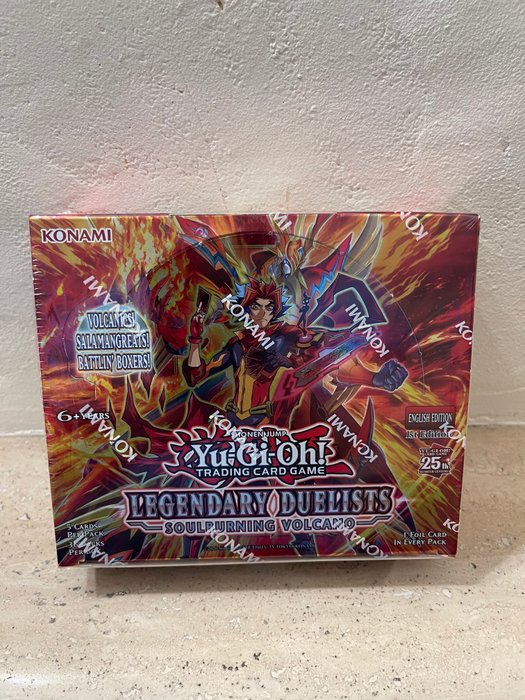 Konami - 1 Sealed box - Yu-Gi-Oh! - LEGENDARY  DUELISTES - 1 ere édition original 25 eme anniversaire