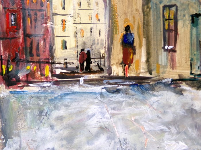 DENIS Pascal dit "ROY". - Paris. Montmartre sous la neige.