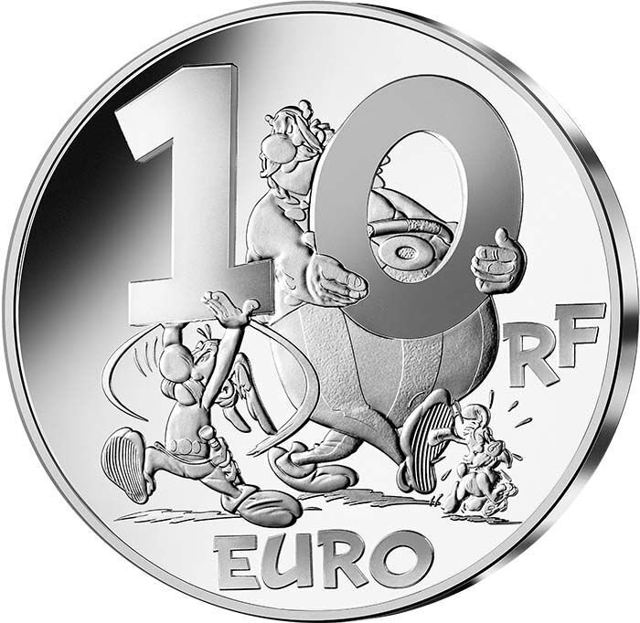 Frankrig. 10 Euro 2022 "Astérix et le Griffon" Proof