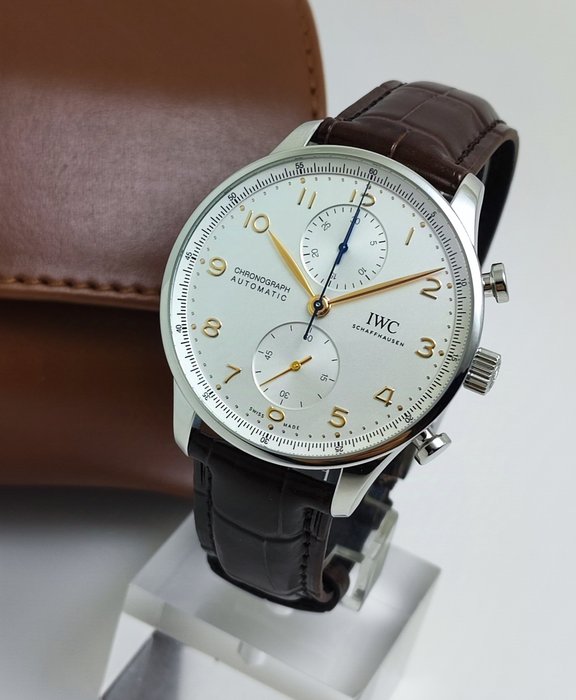 IWC - Portugieser Chronograph - IW371604 - Mænd - 2011-nu