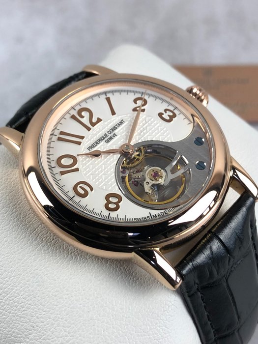 Frédérique Constant - Heart Beat Classic Manufacture 18K gold Limited Edition - FC-910X3H9 - Mænd - 2011-nu