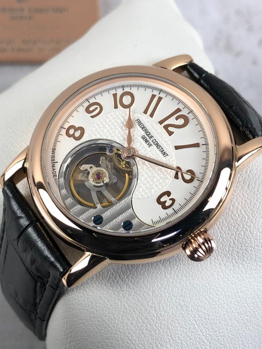 Frédérique Constant - Heart Beat Classic Manufacture 18K gold Limited Edition - FC-910X3H9 - Mænd - 2011-nu