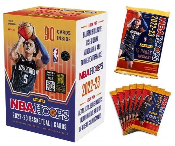 2022/23 Panini Hoops Search for Autographs 90 cards in total - 1 Sealed box - Næsten så god som ny (NM)