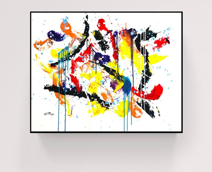 Willigo - Abstraction 140 -    NO RESERVE - XXL