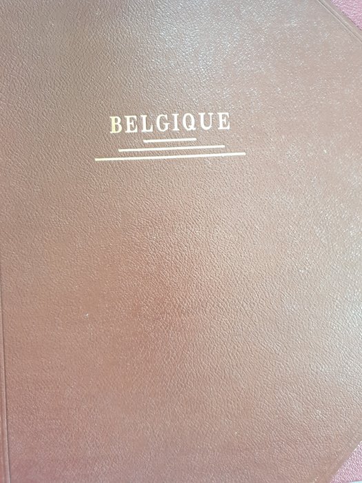 Belgien 1849/1961 - Samling i Prinet-album inklusiv nogle gamle helark