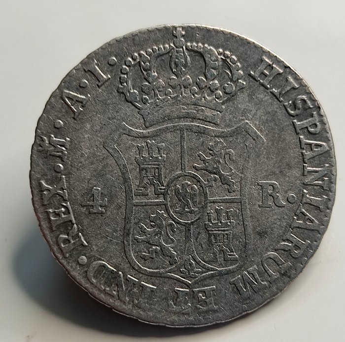 Spanien. José Napoleón (1808-1813). 4 Reales 1811 Madrid AI