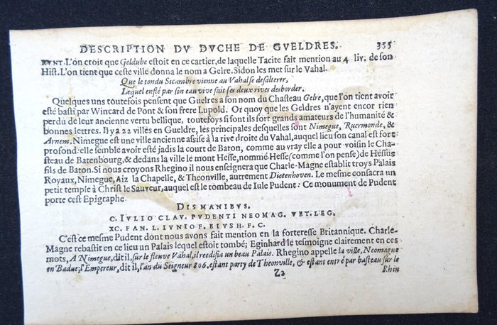 Holland - Gelderland, Arnhem, Nijmegen, Zutphen, Veluwe, Harderwijk, Zwolle....; Bertius / Hondius - Geldria - 1601-1620