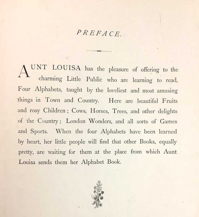 Laura Jewry - Aunt Louisa's Alphabet Book - 1870