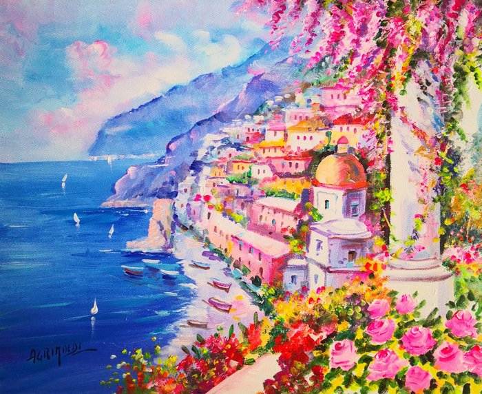 Alfredo Grimaldi (1950) - Positano