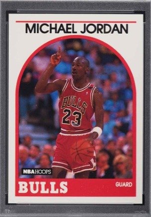 1989 NBA Hoops - Michael Jordan #200 PSA 9 - 1 Graded card