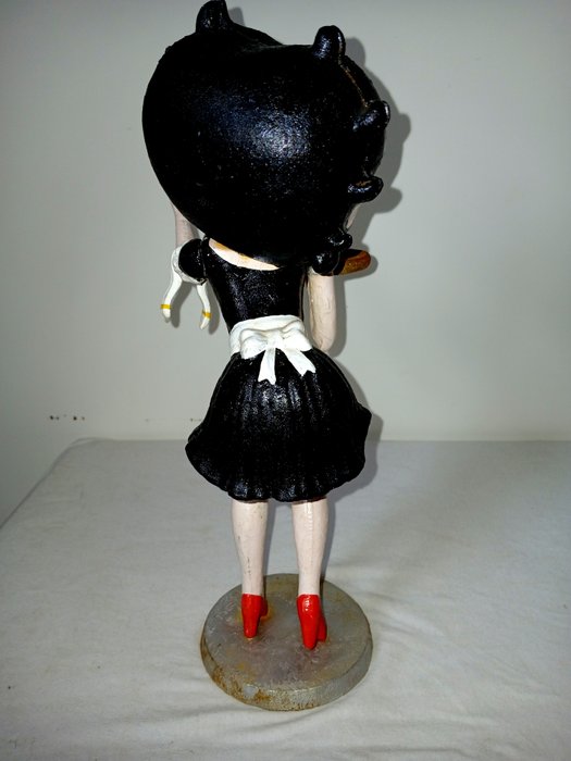 Skulptur, Prachtig sculptuur Betty Boop - 31 cm - støbejern