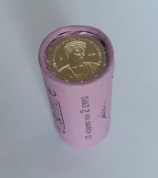 Grækenland 2 Euro 2024 "150 years from the birth of Penelope Delta" (25 coins) in roll  (Ingen mindstepris)