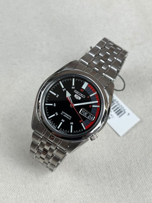 Seiko - 5 - Automatic Day Date - Ingen mindstepris - SNK375K1 - Mænd - 2011-nu