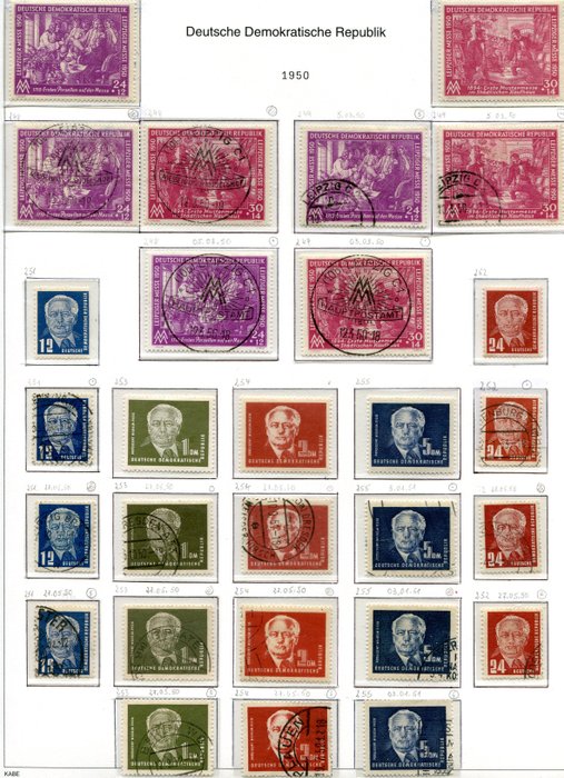 GDR 1949/1990 - Komplet DDR-samling