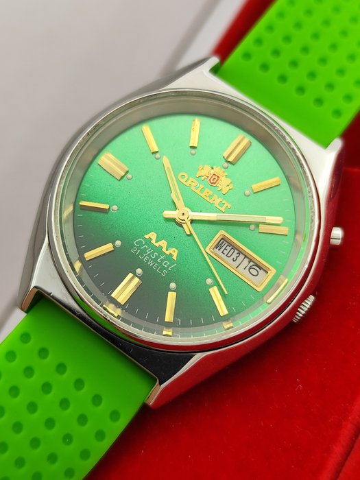 Orient - Green Dial Automatic Vintage - Ingen mindstepris - Mænd - 1970-1979