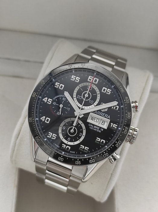 TAG Heuer - Carrera Calibre 16 Chronograph - CV2A1R - Mænd - 2011-nu