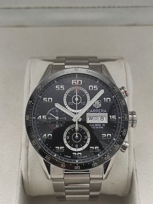 TAG Heuer - Carrera Calibre 16 Chronograph - CV2A1R - Mænd - 2011-nu